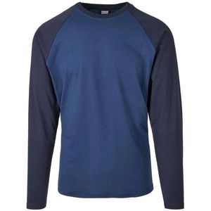 Urban Classics Heren raglan t-shirt met contrasterende mouwen