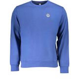 Sweater - Blauw - Classic Fit - Katoen - Lange Mouwen