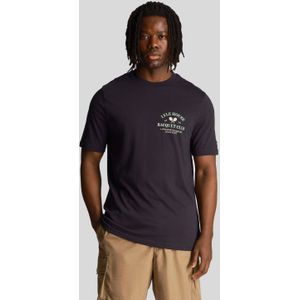 Lyle And Scott - Racquet Club Graphic T-Shirt - Navy