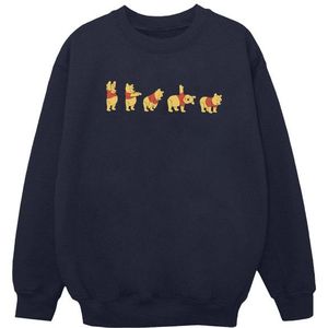 Li-cense Disney dames winnie de poeh stretching sweatshirt
