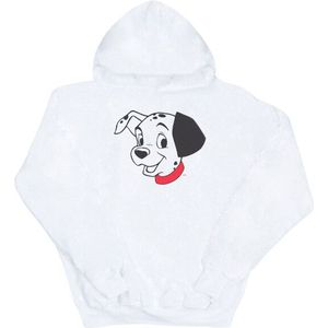 Li-cense Disney dames 101 dalmatiërs dalmatiër hoofd hoodie