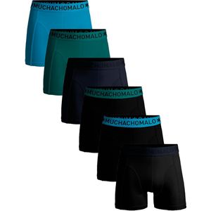 Muchachomalo Heren 6-pack boxershorts effen