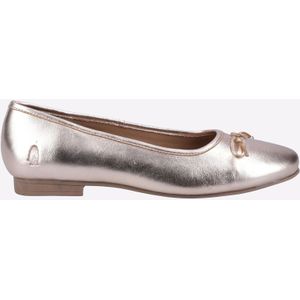 Hush Puppies - Naomi - Leren Ballerina's - Rose Goud