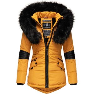 Navahoo - Nirvana - Dames Winterjas - Warm - Met Luxe Bontkraag & Teddyvoering