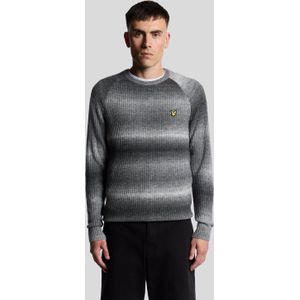 Lyle & Scott - Geribbelde Ombre-effecttrui - Veelkleurig