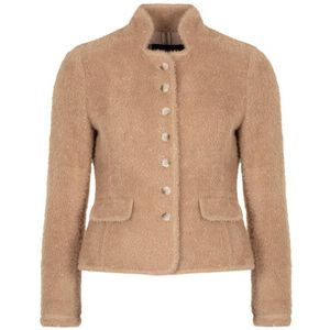 B Three - Blazer - Licht bruin - 250104 REBECCA