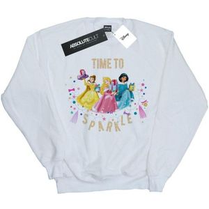 Li-cense Disney dames prinses tijd om te schitteren sweatshirt