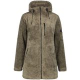 Icepeak - Chelles - Fleece Sweater - Groen - Met Rits - Dames