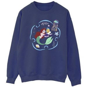 Li-cense Disney dames de kleine zeemeermin boek leest sweatshirt