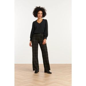 Smashed Lemon - 25815 - Jurk - Verfijnd Grafisch Dessin