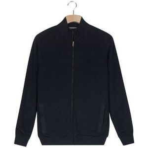 Baileys - 522189 - Vest - Navy - Lange Mouw - Regular Fit