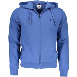 U.S. POLO ASSN. - ZipFront Hoodie Classic - Blauw - Sweater