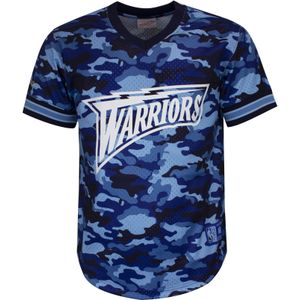 Mitchell & Ness - Camo Mesh Team Golden State Warriors - T-shirt