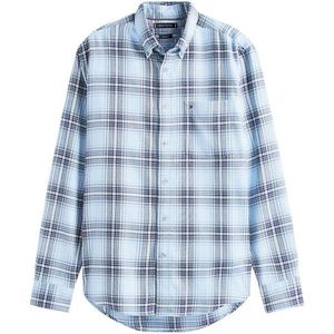Tommy Hilfiger - Overhemd - Hemelsblauw - Heren - Checked