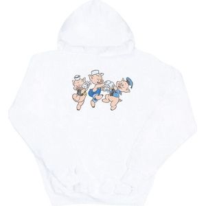 Li-cense Disney jongens drie kleine varkens hebben plezier hoodie