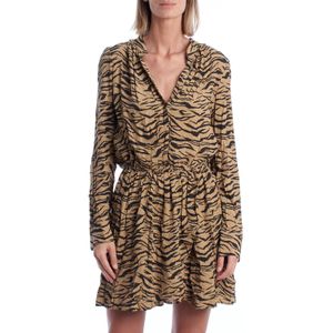 Bedrukte korte damesjurk WWDR01157