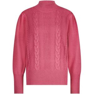Tramontana - Puff-Sleeve Jumper Cables - Coltrui - Roze