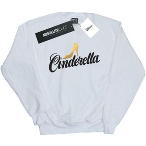 Li-cense - Disney Dames Sweatshirt - Logo - Kleur: Blauw - Materiaal: 50% Katoen, 50% Polyester