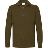 Profuomo - PPWJ30025A - Pullover - Donker Groen