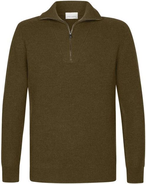 Profuomo - PPWJ30025A - Pullover - Donker Groen