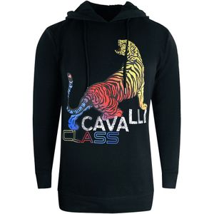Cavalli Class - Hoodie - Zwart - Tijgerlogo
