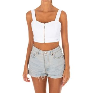 Damestanktop met hartvormige halslijn 10DMT0387