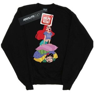 Li-cense Disney dames wreck it ralph ariel en vanellope sweatshirt