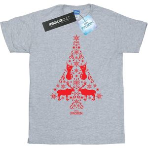 Disney Dames frozen kerstboom katoenen vriendje t-shirt