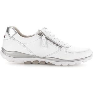 Gabor - Rollingsoft Veterschoen - Wit - Leer - Ergonomisch
