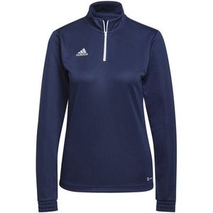 Adidas - Entrada 22 - Sweatshirt - Dames - Kwart Rits - 100% Gerecycled Polyester