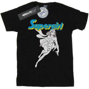 DC Comics Heren supergirl mono action pose t-shirt