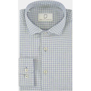 Born with Appetite Casual hemd lange mouw flake shirt flanel stretch yd 23307fl33/263 stone wash