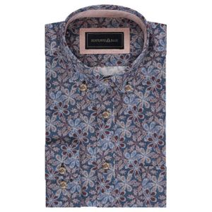 Scotland Blue - Overhemd - Lange Mouw - Diverse Kleuren - 25307JE02SB