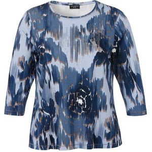 Via Appia Due - Top lange mouw - Blauw - 2515729