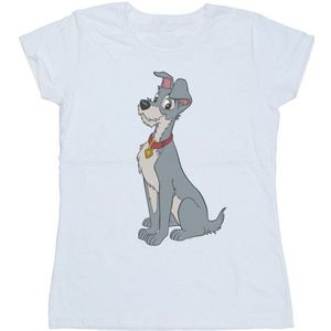 Li-cense Disney dames lady and the tramp spaghetti hart katoenen t-shirt