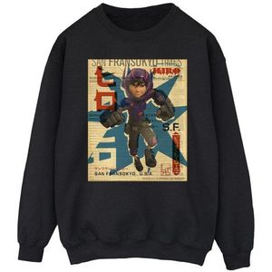 Li-cense Disney heren big hero 6 baymax hiro krant sweatshirt