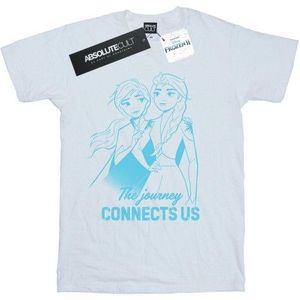 Li-cense - Disney Dames T-shirt - Frozen 2 - Katoen - Multicolor