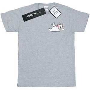 Li-cense Disney heren aristocats marie sweet rugzijde borstprint t-shirt