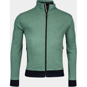 Baileys Vest sweat cardigan zip 2-tone oxfo 412236/74