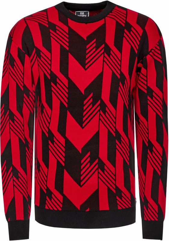 Rusty Neal - Gebreide Trui - Casual - Multicolor - 75% Polyacryl, 25% Katoen