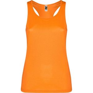 Roly Dames Shura Sportvest - Zwart - 100% Polyester - Ademend, Sneldrogend