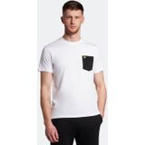Lyle & Scott - Contrast T-shirt - Multicolor - Met Borstzakje