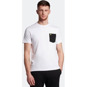 Lyle & Scott - Contrast T-shirt - Multicolor - Met Borstzakje