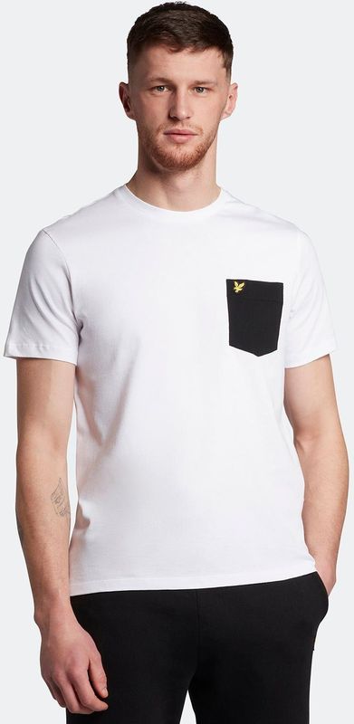 Lyle & Scott - Contrast T-shirt - Multicolor - Met Borstzakje