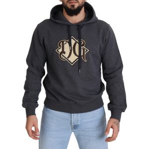 Dolce Gabbana - Hooded Sweatshirt - Grijs - 100% Katoen