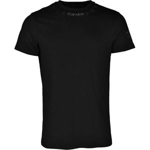 TOP GUN - Shirt - Grijs - Effen - Kwartmouw