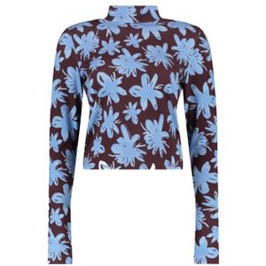 Harper & Yve - DW25T510 - Top - Blauw - Lange Mouw