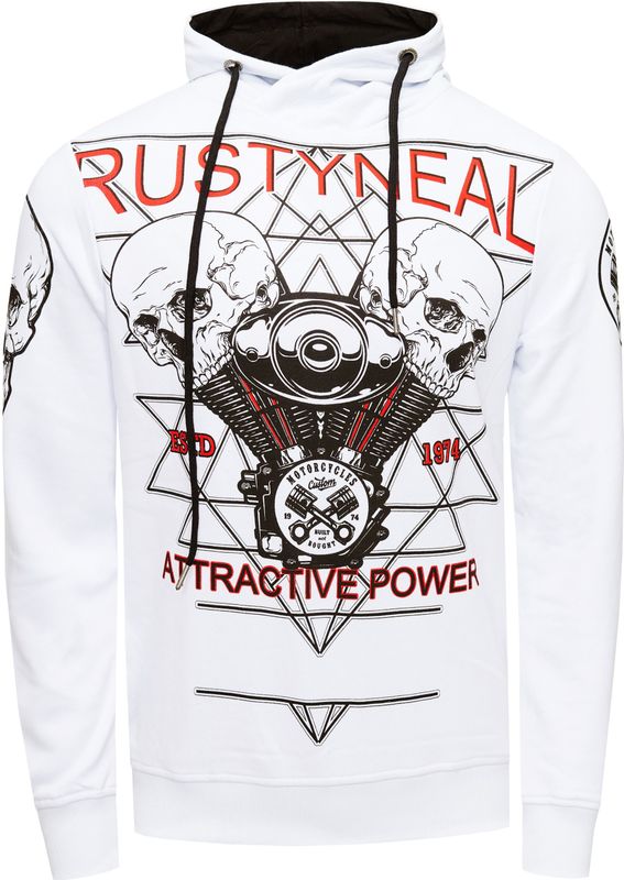 Rusty Neal - Sweatshirt - Normale Pasvorm - Met Rockerprint