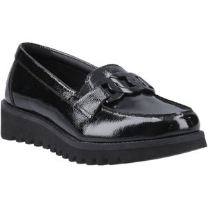 Hush Puppies - Francis - Loafer - Zwart - Leren Mocassins