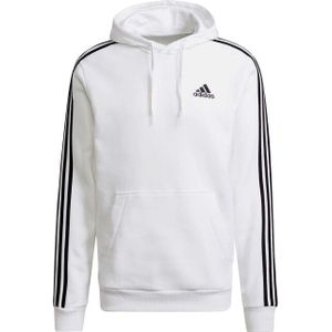 Adidas - Essentials 3 Stripes - Fleece Hoodie - Zwart